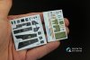 Quinta Studio QD32010 Mirage 2000-5 3D-Printed & coloured Interior on decal paper (for Kitty Hawk kit) 1/32